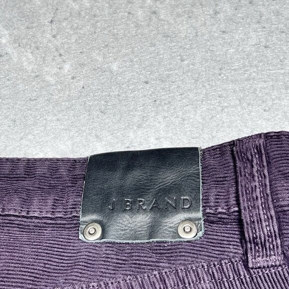 J BRAND Pants Mens Size 33 Purple Kane Slim Straight Leg Cotton Stretch Jeans - Picture 8 of 12